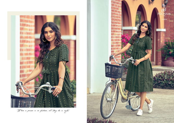 Poonam Stella Short Party Wear Kurtis Catalog
